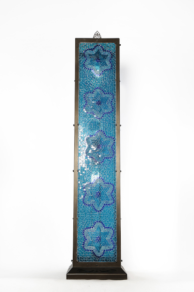 Decorative Antique Mosaic Floor Lamp
